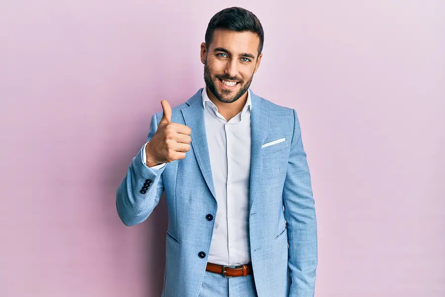the benefits of dental inlays and onlays, bigstock young hispanic businessman wea
